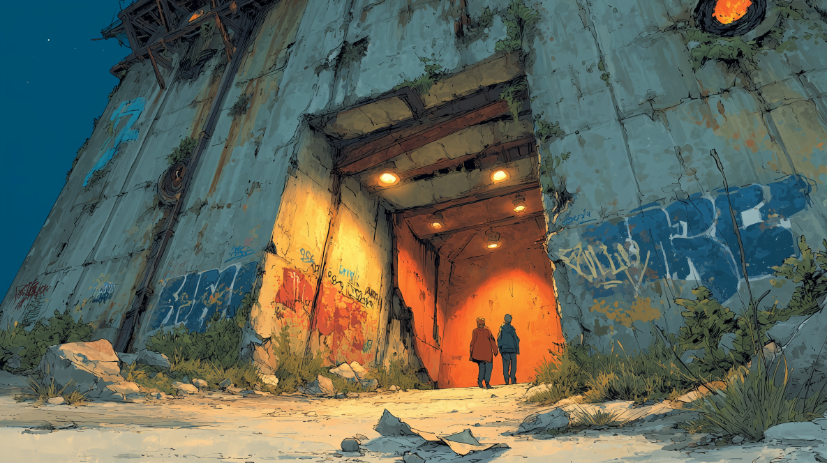 Chapter 5: Rebellion Sparks art inspired by Yoji Shinkawa