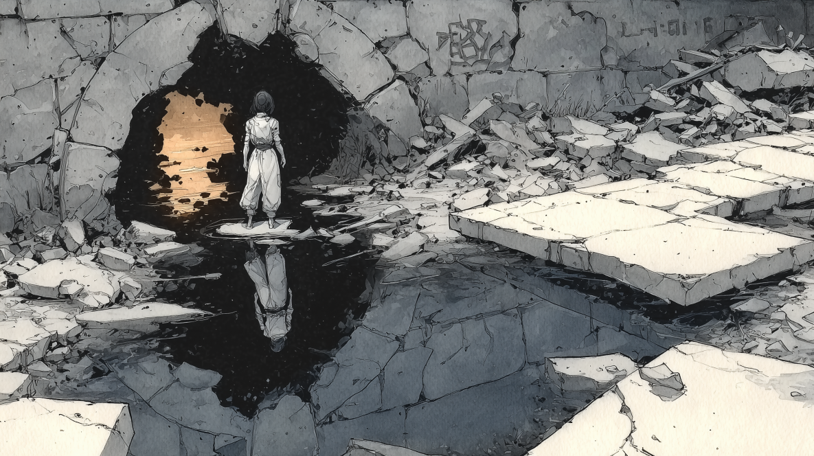 Chapter 7: Seeds of Defiance art inspired by Yoji Shinkawa