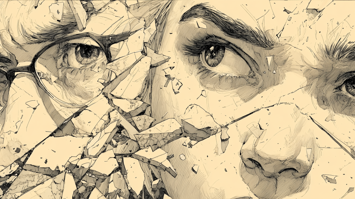 Chapter 14: Forgotten Consciousness art inspired by Yoji Shinkawa