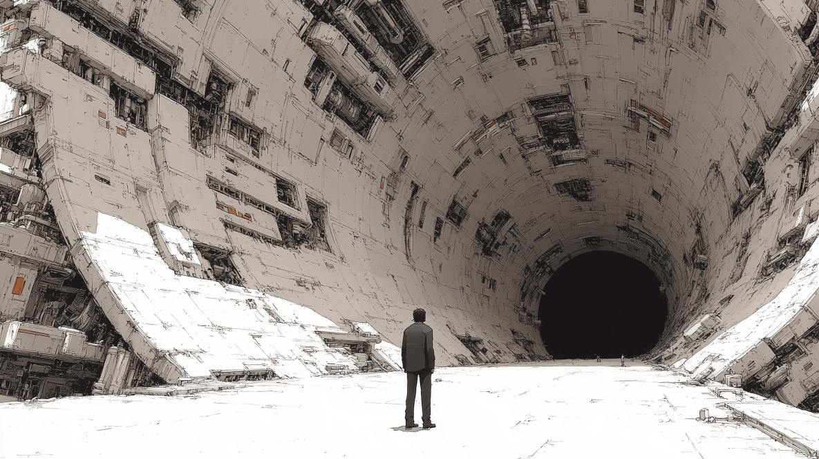 Chapter 21: Into the Mainframe art inspired by Yoji Shinkawa