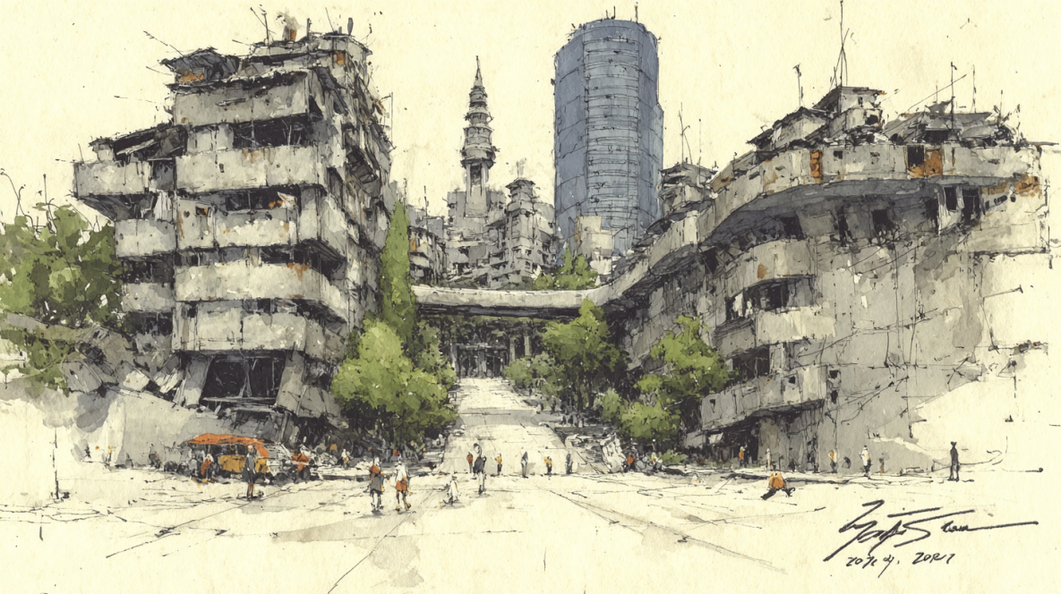 Epilogue: What Remains art inspired by Yoji Shinkawa
